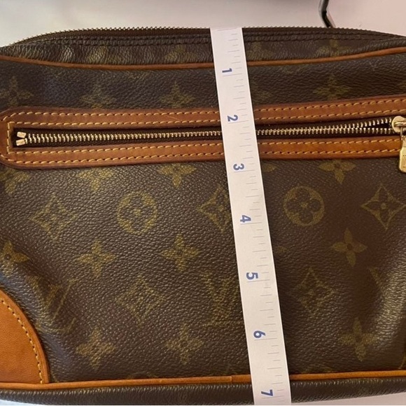 Auth Louis Vuitton MARLY DRAGONNE CLUTCH - Picture 13 of 14